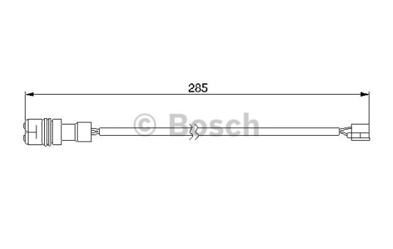 Warning Contact, brake pad wear AP238 Bosch
