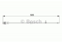 Warning Contact, brake pad wear AP245 Bosch