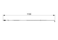 Warning Contact, brake pad wear AP247 Bosch