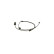 Warning Contact, brake pad wear AP290 Bosch, Thumbnail 5