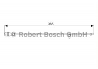 Warning Contact, brake pad wear AP312 Bosch