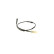 Warning Contact, brake pad wear AP322 Bosch, Thumbnail 7
