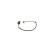 Warning Contact, brake pad wear AP383 Bosch, Thumbnail 5