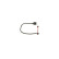 Warning Contact, brake pad wear AP383 Bosch, Thumbnail 6