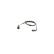 Warning Contact, brake pad wear AP614 Bosch, Thumbnail 2