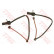 Warning Contact, brake pad wear GIC256 TRW