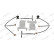 Warning Contact, brake pad wear PREMIER