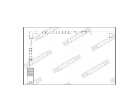 Warning Contact, brake pad wear PREMIER, Image 2