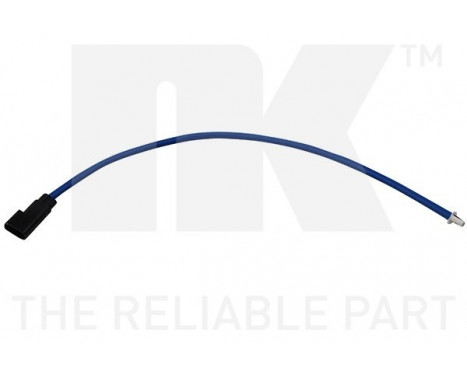 Warning Contact, brake pad wear