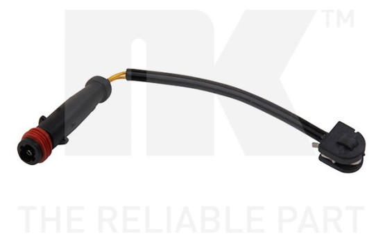 Warning Contact, brake pad wear