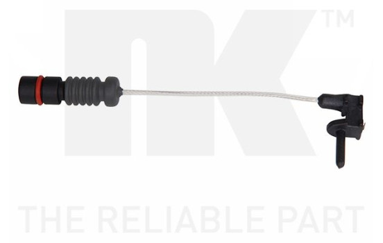 Warning Contact, brake pad wear