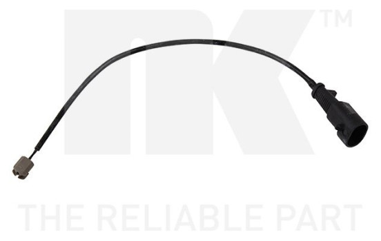 Warning Contact, brake pad wear