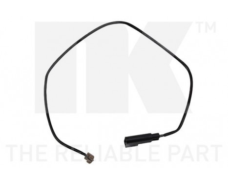 Warning Contact, brake pad wear