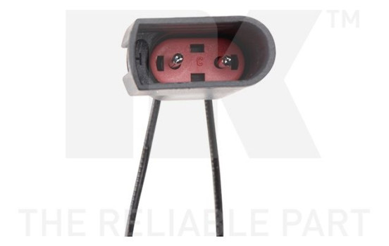 Warning Contact, brake pad wear, Image 2
