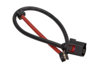 Warning Contact, brake pad wear
