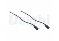 Warning Contact, brake pad wear