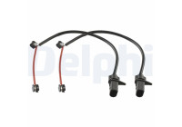 Warning Contact, brake pad wear