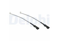 Warning Contact, brake pad wear