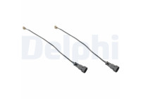 Warning Contact, brake pad wear