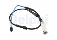 Warning Contact, brake pad wear