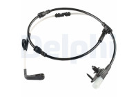 Warning Contact, brake pad wear