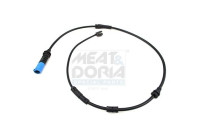 Warning Contact, brake pad wear