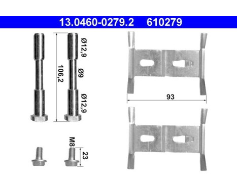 Accessory kit, disc brake pad