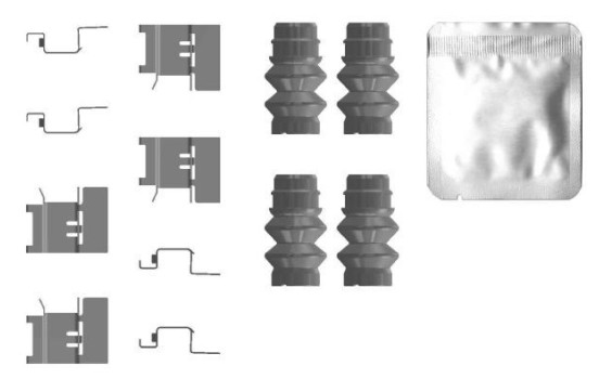 Accessory kit, disc brake pad