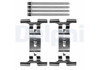 Accessory kit, disc brake pad