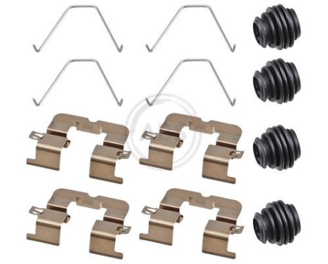 Accessory set, disc brake pad 0114Q ABS