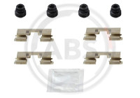 Accessory set, disc brake pad 0115Q ABS