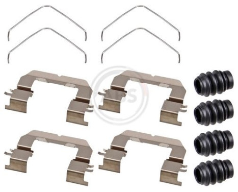 Accessory set, disc brake pad 0123Q ABS