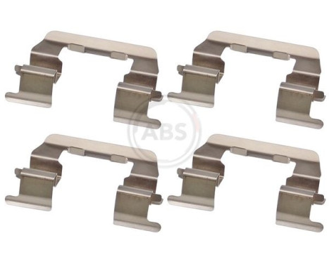 Accessory set, disc brake pad 1669Q ABS