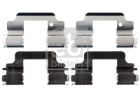 Accessory set, disc brake pad 184729 FEBI