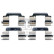 Accessory set, disc brake pad 184729 FEBI, Thumbnail 2