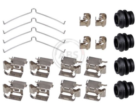 Accessory set, disc brake pad 1901Q ABS