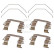 Accessory set, disc brake pad 1916Q ABS