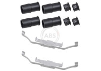 Accessory set, disc brake pad 1932Q ABS