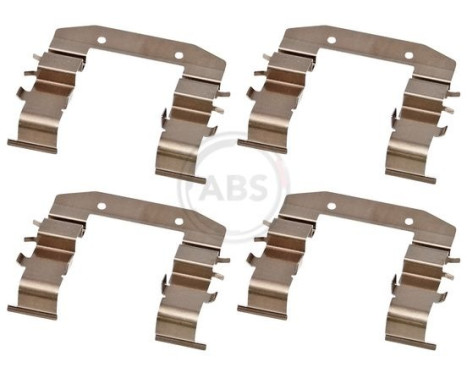 Accessory set, disc brake pad 1937Q ABS