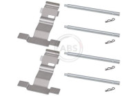 Accessory set, disc brake pad 1943Q ABS