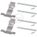 Accessory set, disc brake pad 1943Q ABS