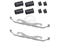 Accessory set, disc brake pad 1949Q ABS