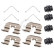 Accessory set, disc brake pad 1973Q ABS