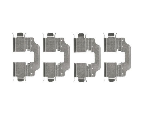 Accessory set, disc brake pad