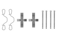 Accessory set, disc brake pad