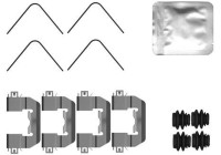 Accessory set, disc brake pad