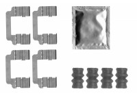 Accessory set, disc brake pad