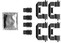 Accessory set, disc brake pad