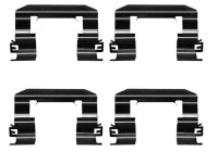 Accessory set, disc brake pad