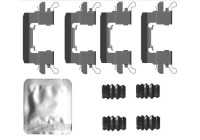 Accessory set, disc brake pad